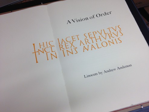 A Vision of Order