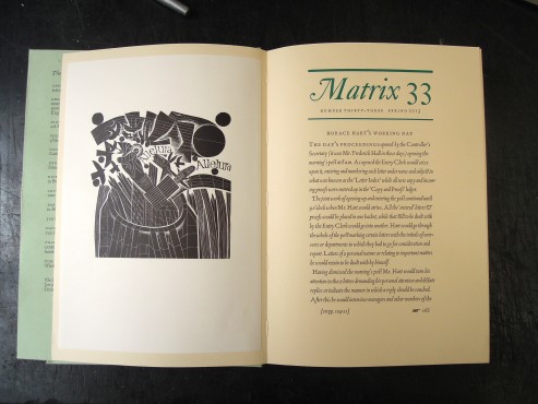 Matrix 33 title page